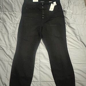 Judy Blue high waist skinny fit Black Jeans size 18W